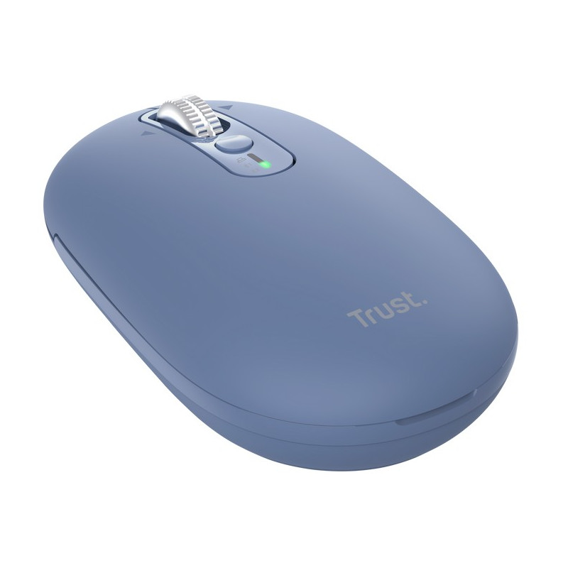 Trust Seron Slim/Kancelárska/Optická/3 200 DPI/USB+BT/Modrá