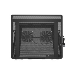 Stojan pod notebook Natec TERN 2 PLUS, 12,1-17,3'', 2 ventilátory