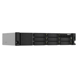 QNAP TS-864eU-RP-8G (4core 2,9 GHz, 8GB RAM, 8xSATA, 2x2,5GbE, 1xPCIe, 1xHDMI, 2xzdroj, malá hĺbka)