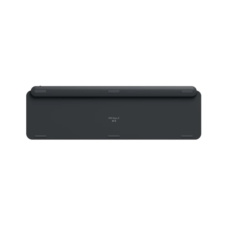 Logitech MX KEYS S/Bezdrôtová USB + Bluetooth/US layout/Grafitová