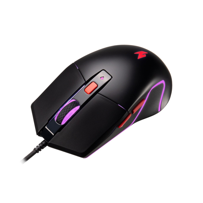 Acer Nitro NMW100/Herná/Optická/Pre pravákov/7 200 DPI/Drôtové USB-A/Čierna