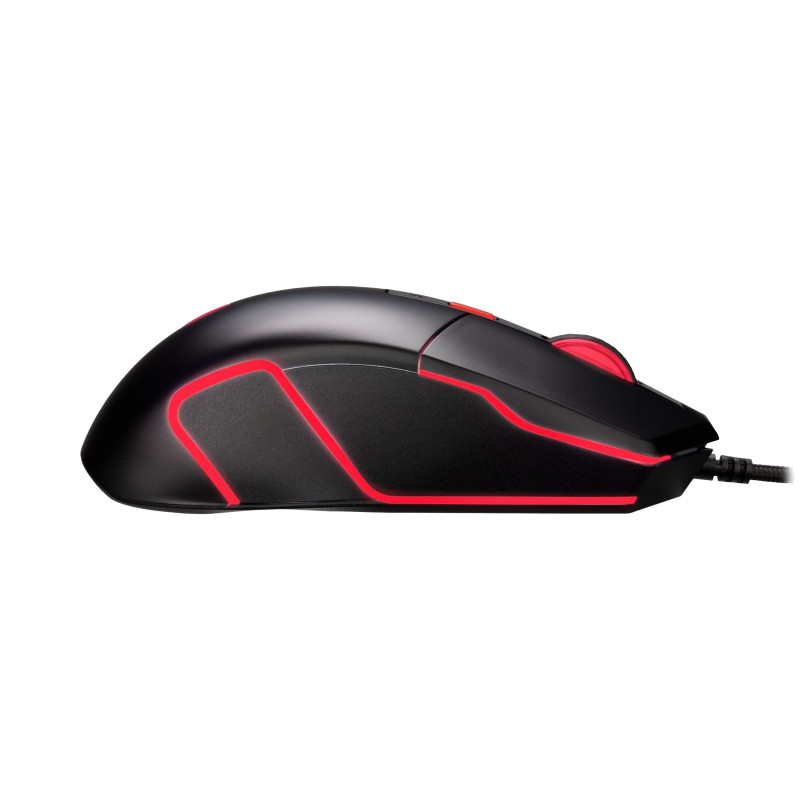 Acer Nitro NMW100/Herná/Optická/Pre pravákov/7 200 DPI/Drôtové USB-A/Čierna