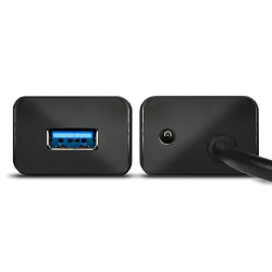 AXAGON HUE-SA7BP, 7x USB 3.0 ALU CHARGING húb, vr. AC adaptéra, kábel USB-A 40cm