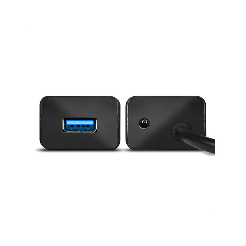 AXAGON HUE-SA7BP, 7x USB 3.0 ALU CHARGING húb, vr. AC adaptéra, kábel USB-A 40cm