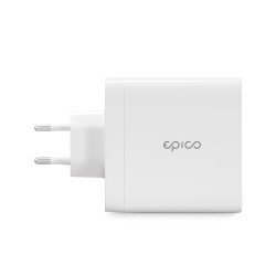 Epico 140W GaN sieťová nabíjačka - biela