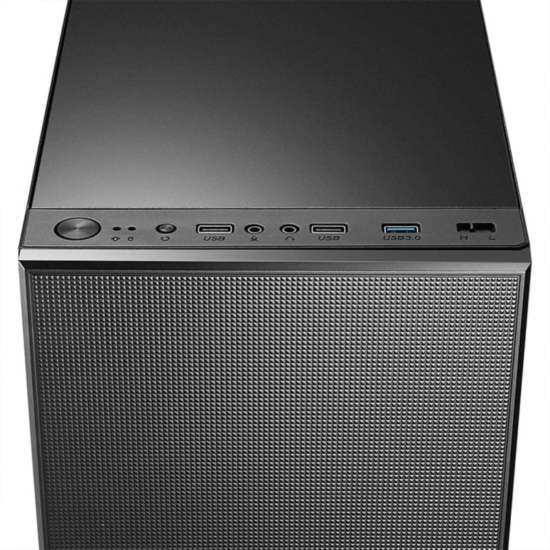 EVOLVEO Silens S1/Midi Tower/Transpar./Black