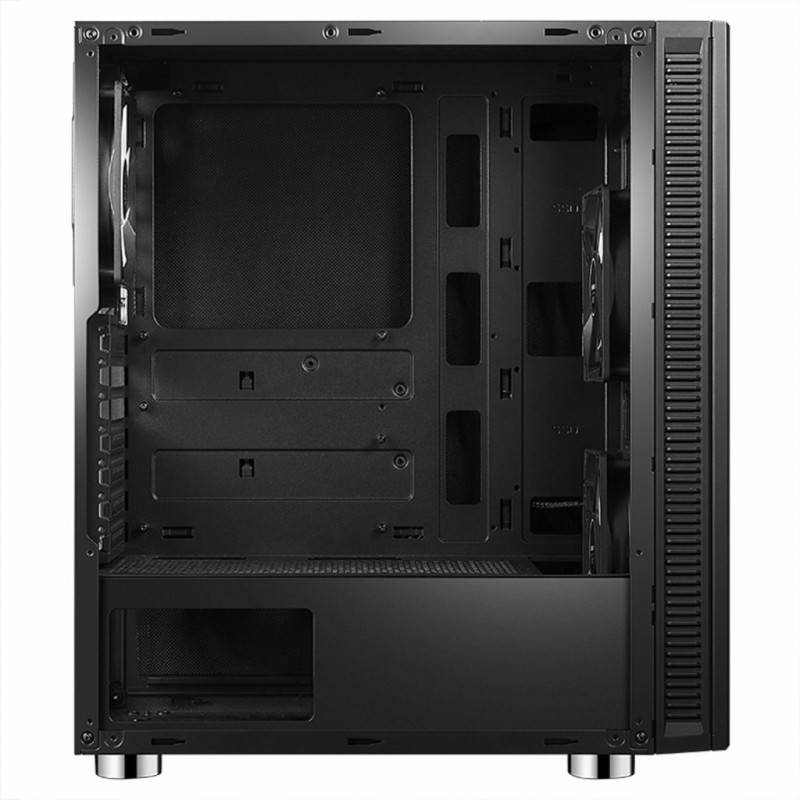 EVOLVEO Silens S1/Midi Tower/Transpar./Black