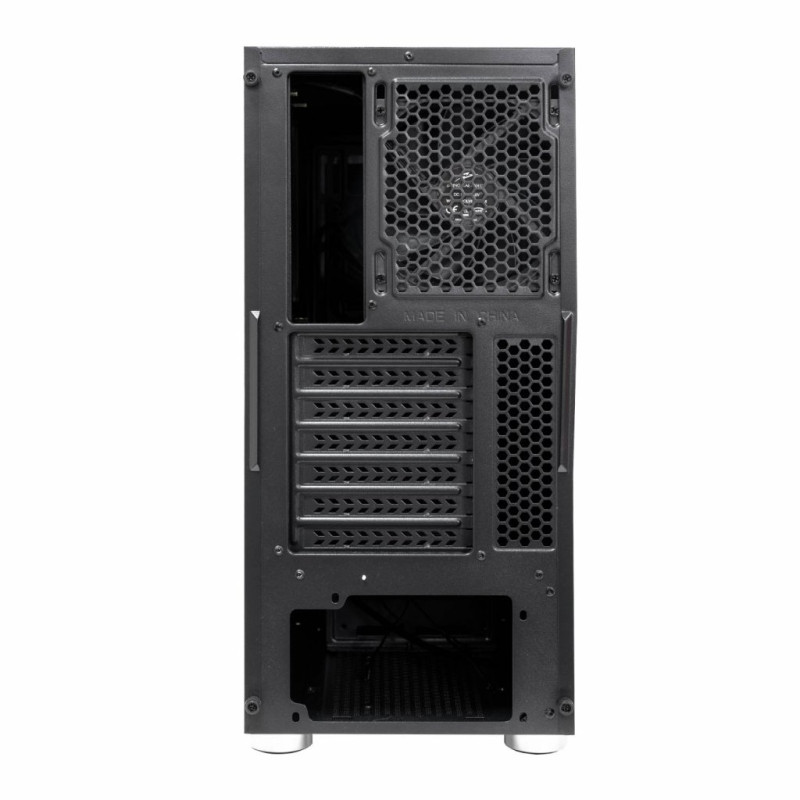 EVOLVEO Silens S1/Midi Tower/Transpar./Black