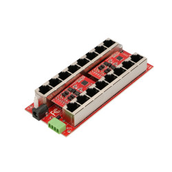 OEM - POE-PAN8-GBATF 802.3af/at GB tienený 8port Poe