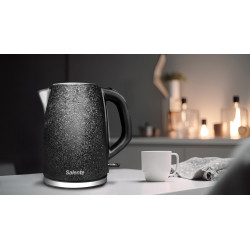 Salente IceQueen, rýchlovarná konvica 1,7 l, nerez, čierna