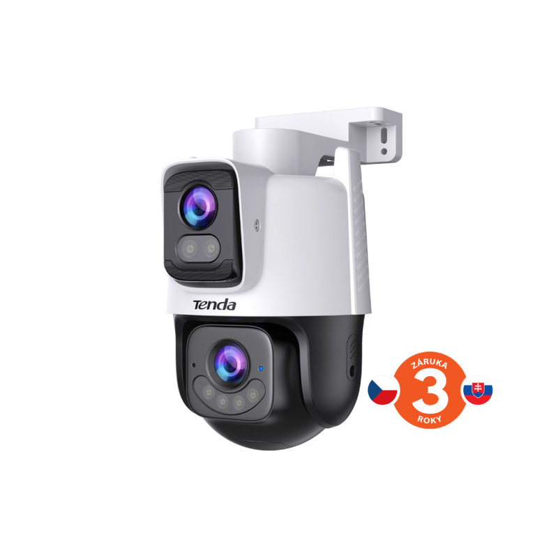 Tenda RH9-WCA - Vonkajšia otočná Dual Lens IP65 WiFi 6 MPx kamera, nočná LED, audio, detekcia, CZ app