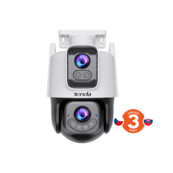 Tenda RH9-WCA - Vonkajšia otočná Dual Lens IP65 WiFi 6 MPx kamera, nočná LED, audio, detekcia, CZ app