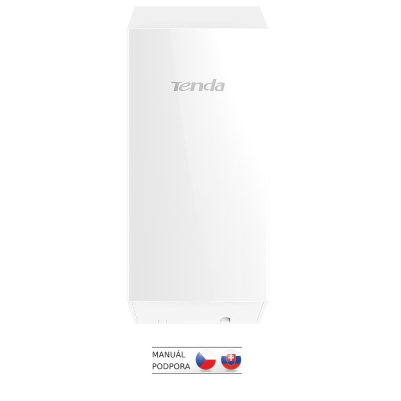 Tenda O1 Outdoor CPE 2,4 GHz WiFi N300, 300Mb/s, 8 dBi, IP65, pasívna PoE výhybka + adaptér