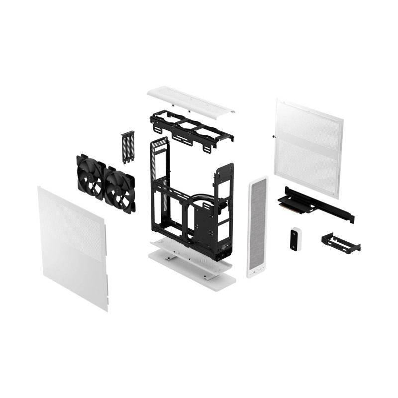 FRACTAL DESIGN - Fractal Ridge/Mini ITX/Biela
