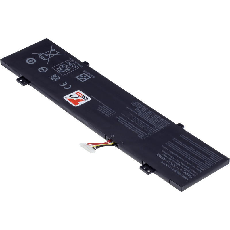 Batéria T6 Power pre Asus VivoBook Flip 14 TP412UA, TP412FA, 3640mAh, 42Wh, 3cell, Li-poly