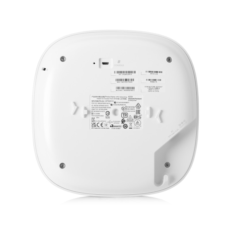 HP ENTERPRISE - Instant On AP25 (RW) 4x4 Wi-Fi 6 AP