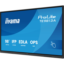 98'' iiyama TE9813A-B2AG: IPS, 4K, 40P, EDLÁ