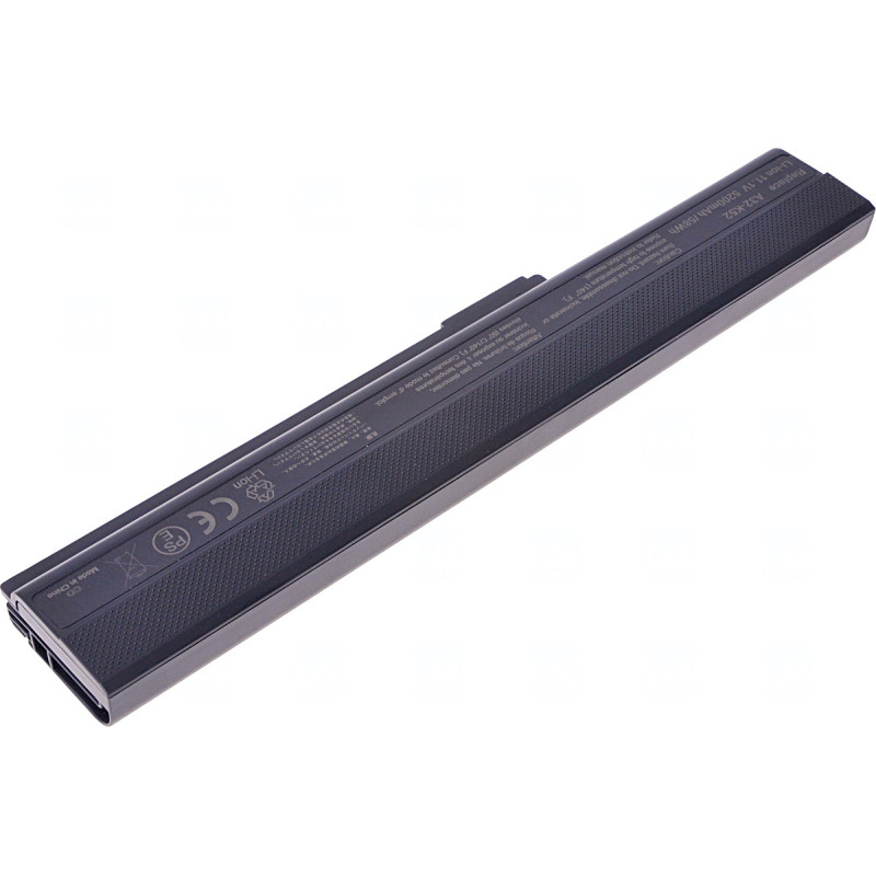 Batérie T6 Power pre Asus A42, A52, B53, K42, K52, P52, N82, X42, X52, 5200mAh, 58Wh, 6cell