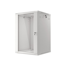 LANBERG 19'' RACKOVÁ SKRIŇA PRO MONTÁŽ NA STENU 18U/600X600 (FLAT PACK) ŠEDÁ V2