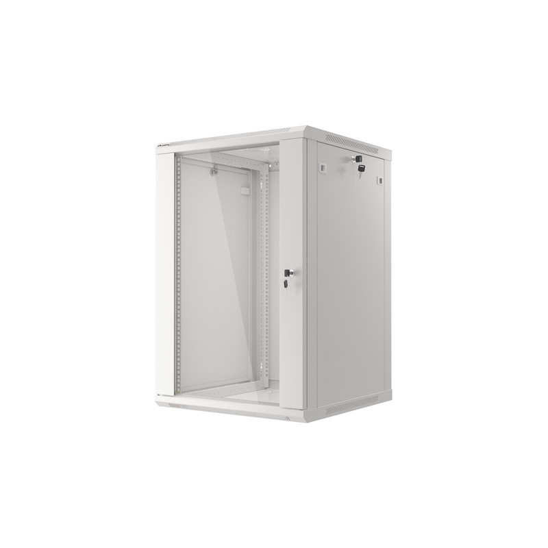 LANBERG 19'' RACKOVÁ SKRIŇA PRO MONTÁŽ NA STENU 18U/600X600 (FLAT PACK) ŠEDÁ V2