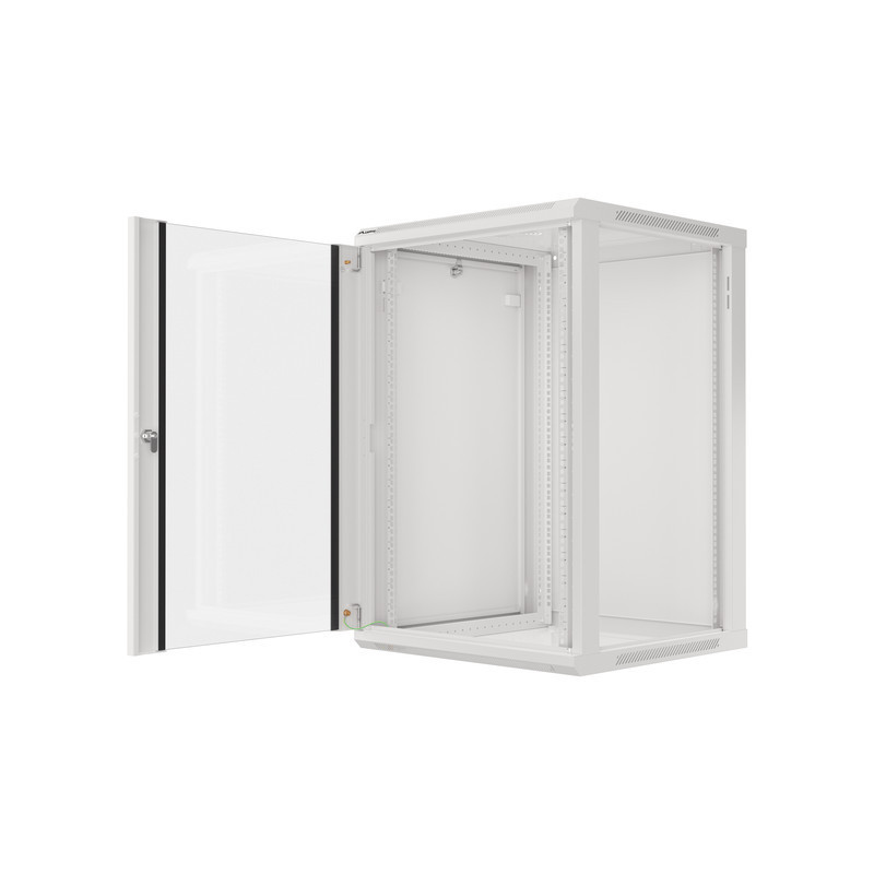 LANBERG 19'' RACKOVÁ SKRIŇA PRO MONTÁŽ NA STENU 18U/600X600 (FLAT PACK) ŠEDÁ V2