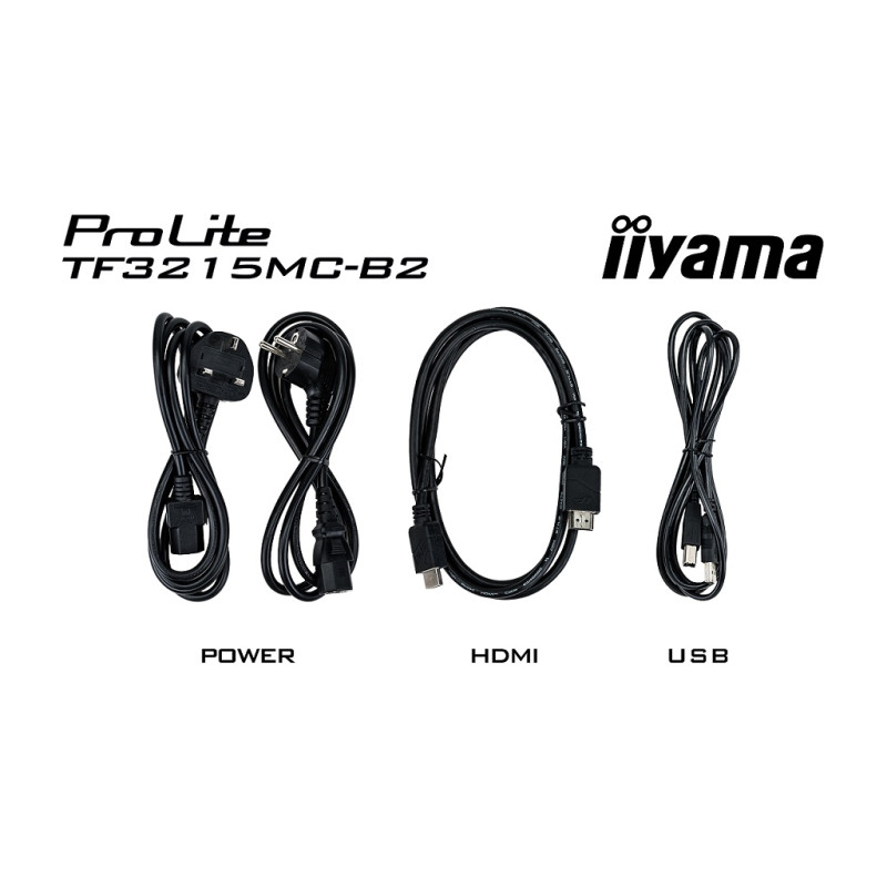 32'' iiyama TF3215MC-B2: FHD, 30P, VGA, HDMI, 24/7