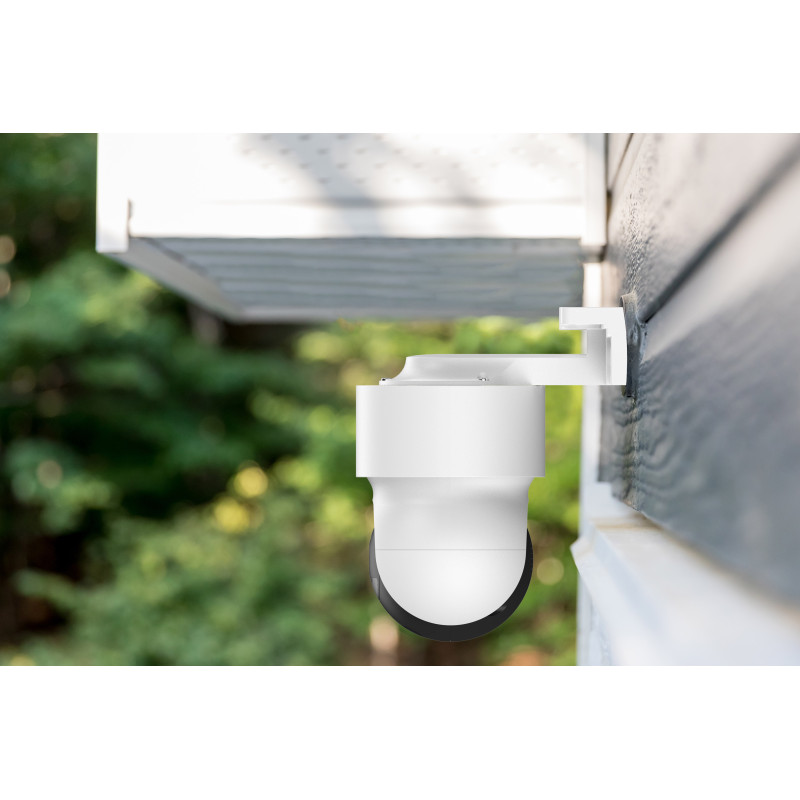 iGET HOME Camera CS8 White - WiFi 2K IP kamera otočná, nočné videnie, audio, IP65, auto tracking