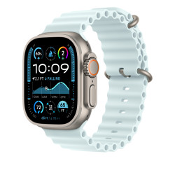 APPLE - Watch Acc/49/Ice Blue Ocean Band Ext-Natur.Titan