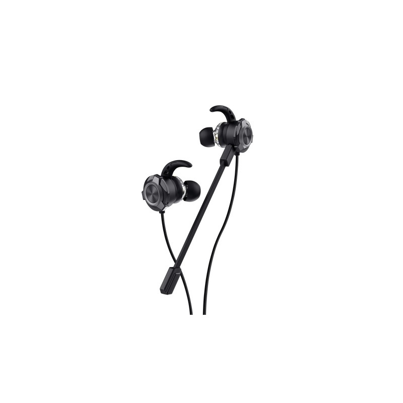 Trust GXT 406 Pine Multiplatform gaming earphones/Jack/Čierna