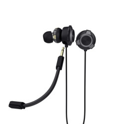 Trust GXT 406 Pine Multiplatform gaming earphones/Jack/Čierna