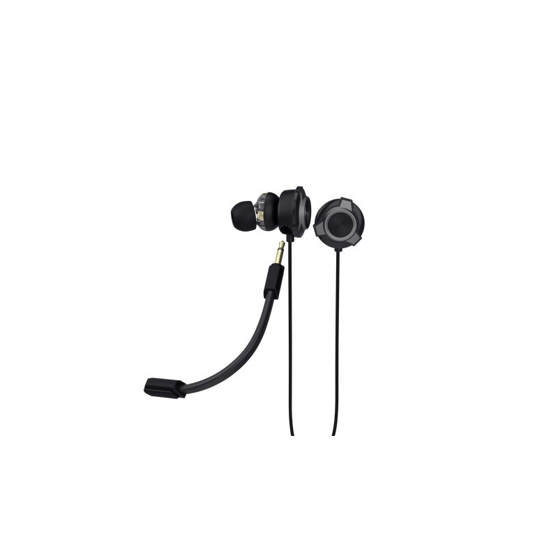 Trust GXT 406 Pine Multiplatform gaming earphones/Jack/Čierna