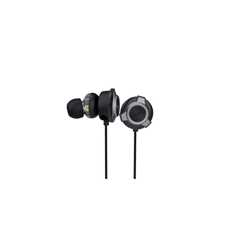 Trust GXT 406 Pine Multiplatform gaming earphones/Jack/Čierna