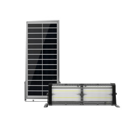 Vonkajšie solárne LED svetlo Viking SR40/5000 lm/IP65/4 režimy/studená biela