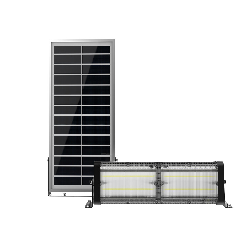 Vonkajšie solárne LED svetlo Viking SR40/5000 lm/IP65/4 režimy/studená biela