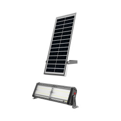 Vonkajšie solárne LED svetlo Viking SR40/5000 lm/IP65/4 režimy/studená biela