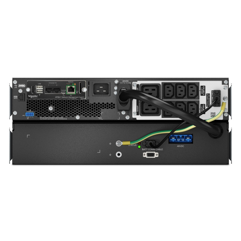 APC Smart-UPS SRT Litium Ion 3000VA RM 4U 230V Long Runtime with Network Card