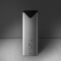 AXAGON EEM2-UG2, 10 Gbps USB-C - M.2 NVMe SSD ARROW box, strieborný
