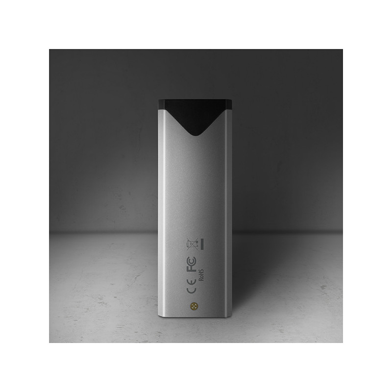 AXAGON EEM2-UG2, 10 Gbps USB-C - M.2 NVMe SSD ARROW box, strieborný