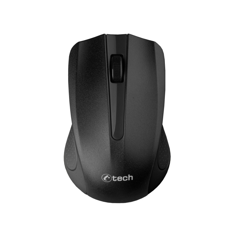 C-tech WLM-01/Kancelárska/Optická/1 200 DPI/Bezdrôtová USB/Čierna