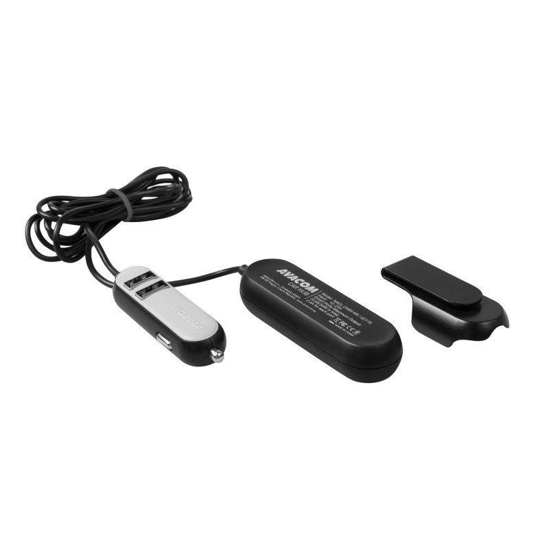 AVACOM CarHUB nabíjačka do auta 5x USB výstup, čierna