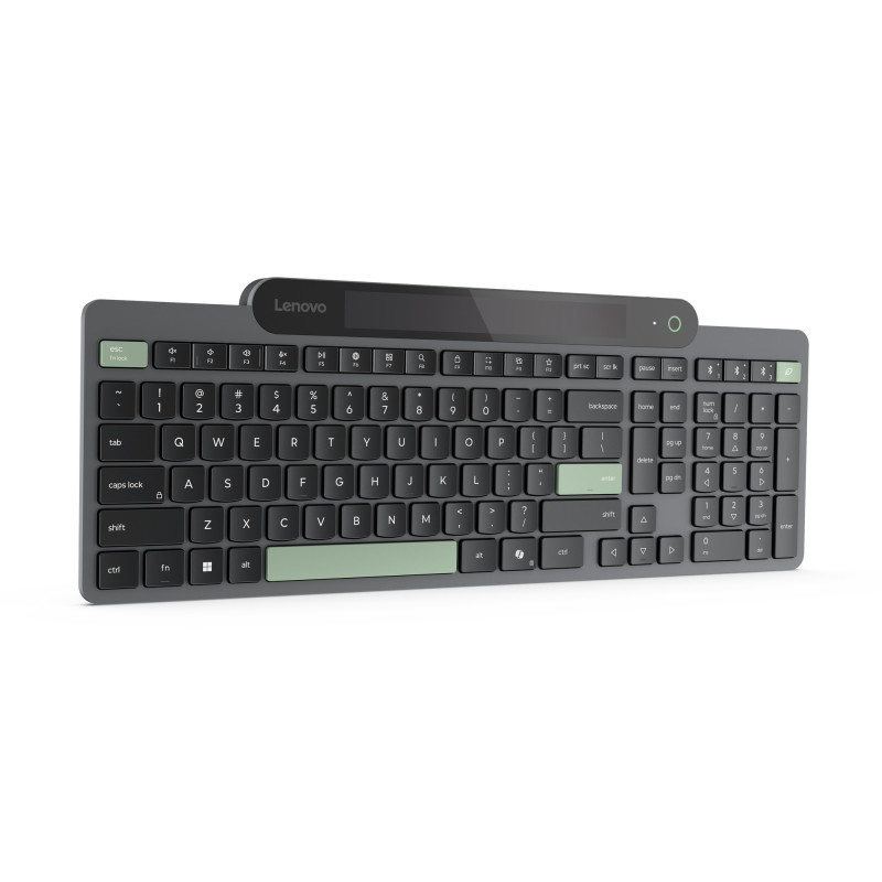 Lenovo Self-Charging Bluetooth Keyboard-Slovak/Bezdrôtové Bluetooth/CZ/Čierna