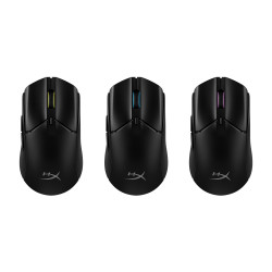 HyperX Pulsefire Haste 2/Herná/Optická/Pre pravákov/26 000 DPI/USB+BT/Čierna
