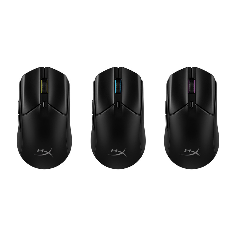 HyperX Pulsefire Haste 2/Herná/Optická/Pre pravákov/26 000 DPI/USB+BT/Čierna