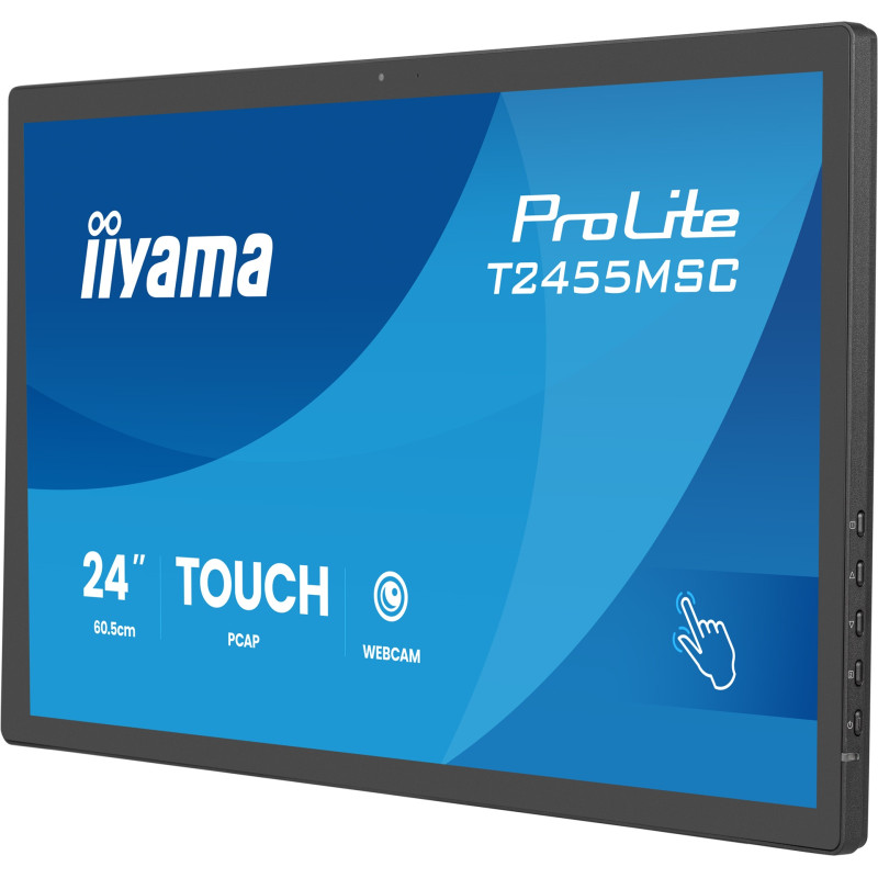 24'' LCD iiyama T2455MSC-B2: IPS, FHD, P-CAP, HDMI