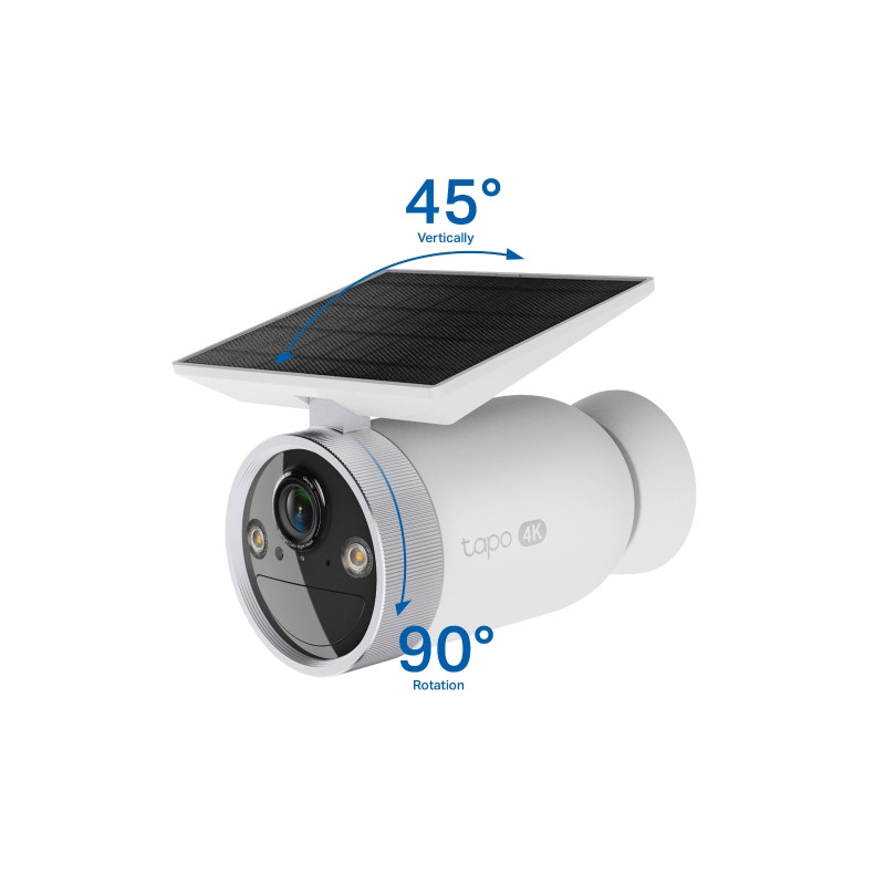 TP-LINK - Tapo C465 Enhanced AI Solar Security Camera Ultra