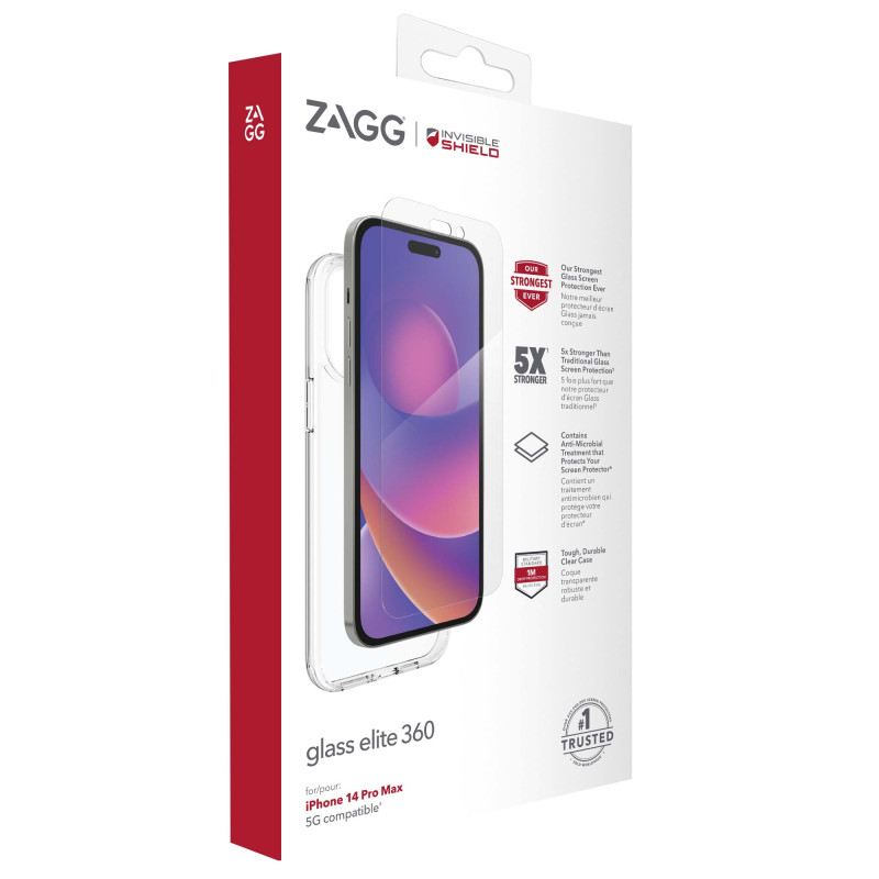 INVISIBLESHIELD - ZAGG Invisible Shield Elite 360 ° sklo + kryt iPhone 14 Pro Max