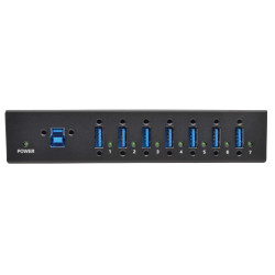 EATON - Rozbočovač 7x USB 3, priemyselný, odolnosť ESD 20kV, kovové Puzdro, možnosť montáže