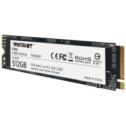 PATRIOT P300/512GB/SSD/M.2 NVMe/5R