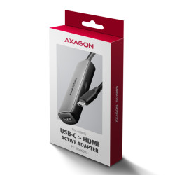 AXAGON RVC-HI8KPD, USB-C - HDMI 2.1 redukcia/adapter, 8K/60Hz, 4K/144Hz, HDR10+, PD100W