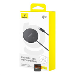 NONAME - Baseus bezdrôtová nabíjacia magnetická podložka Simple Mini4 Qi2 15W čierna
